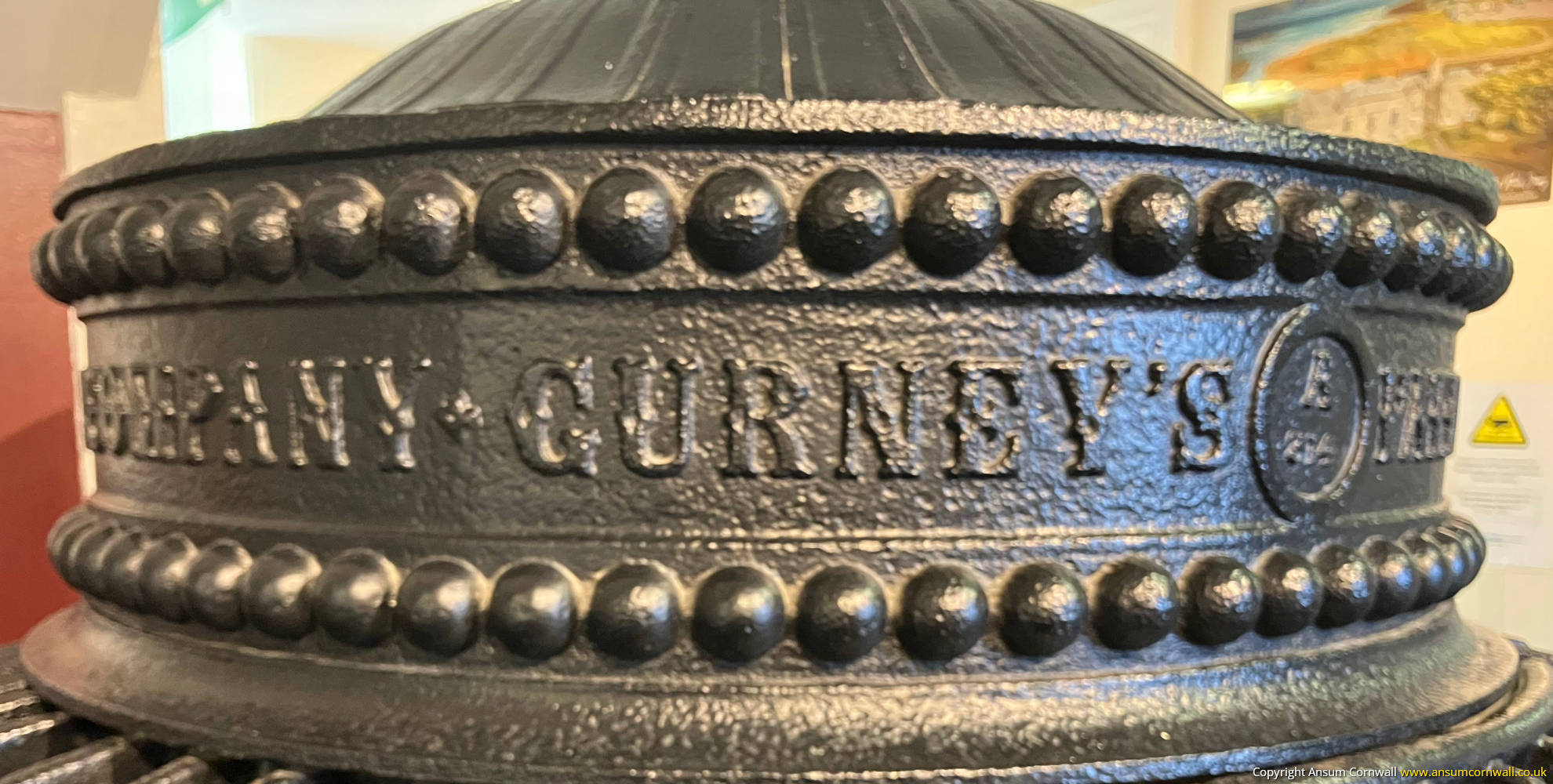 Gurney Cast Iron Radiator in The Castle Bude