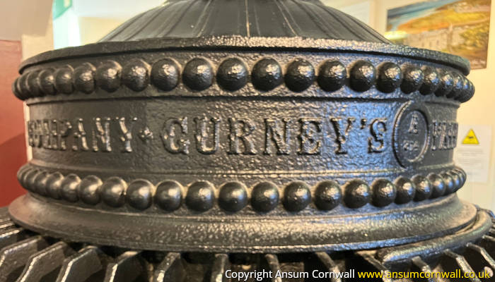 Gurney Cast Iron Radiator in The Castle Bude