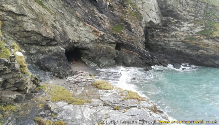 Merlin's Cave, Tintagel
